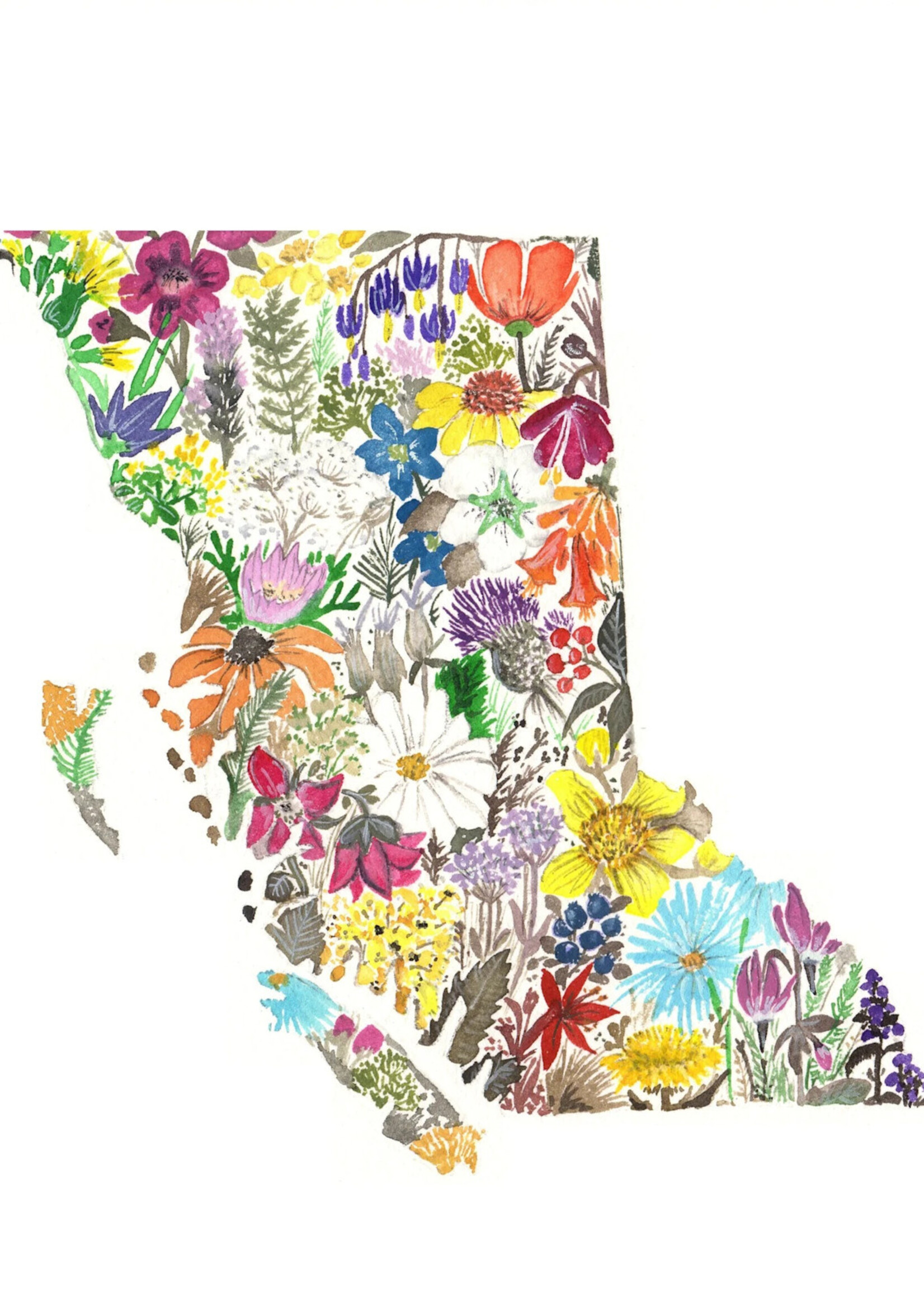 Sarah Duggan Creative Works Wildflower Prints