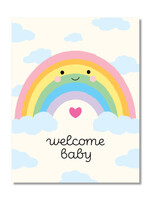 Welcome Baby - Rainbow