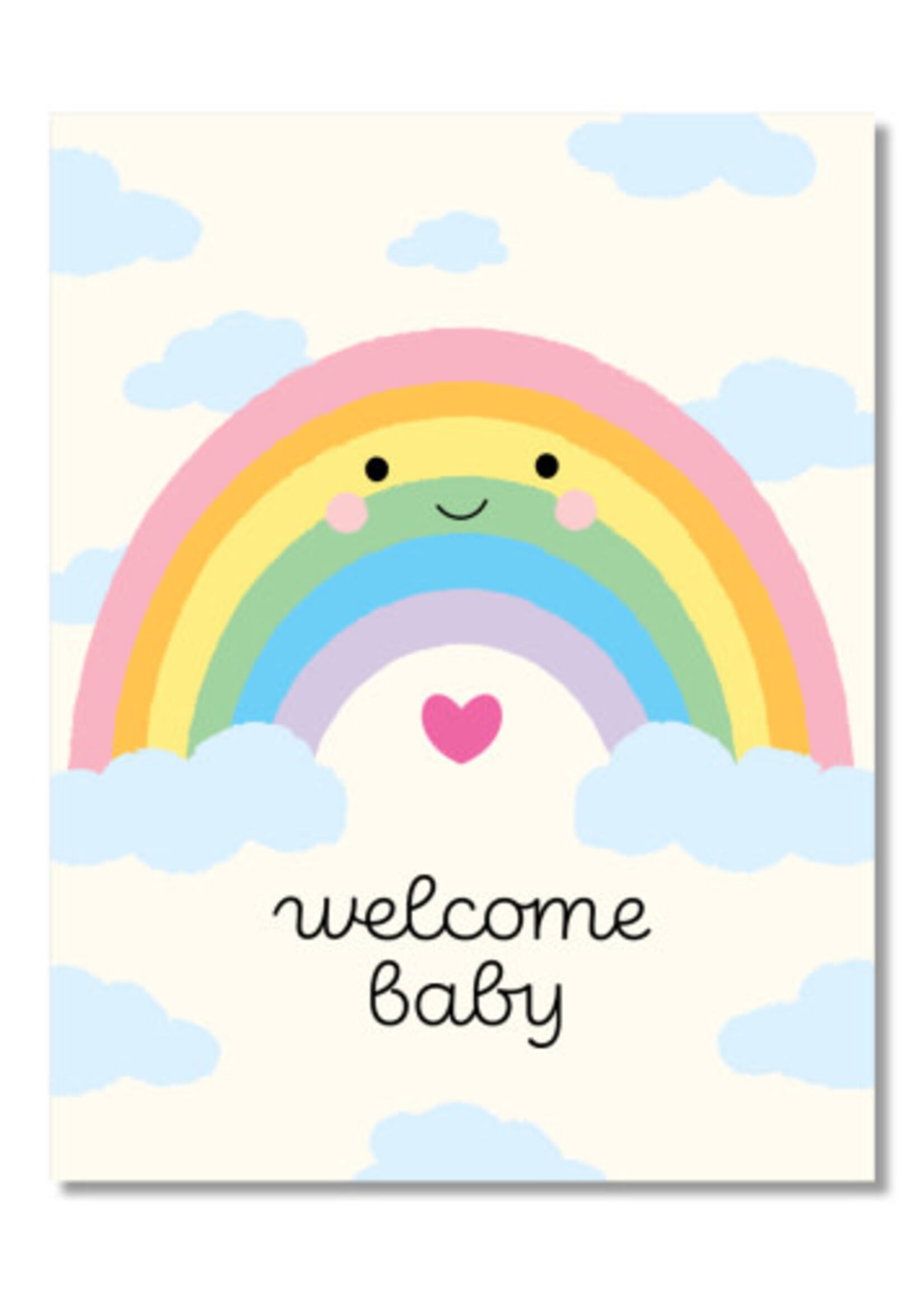 Welcome Baby - Rainbow