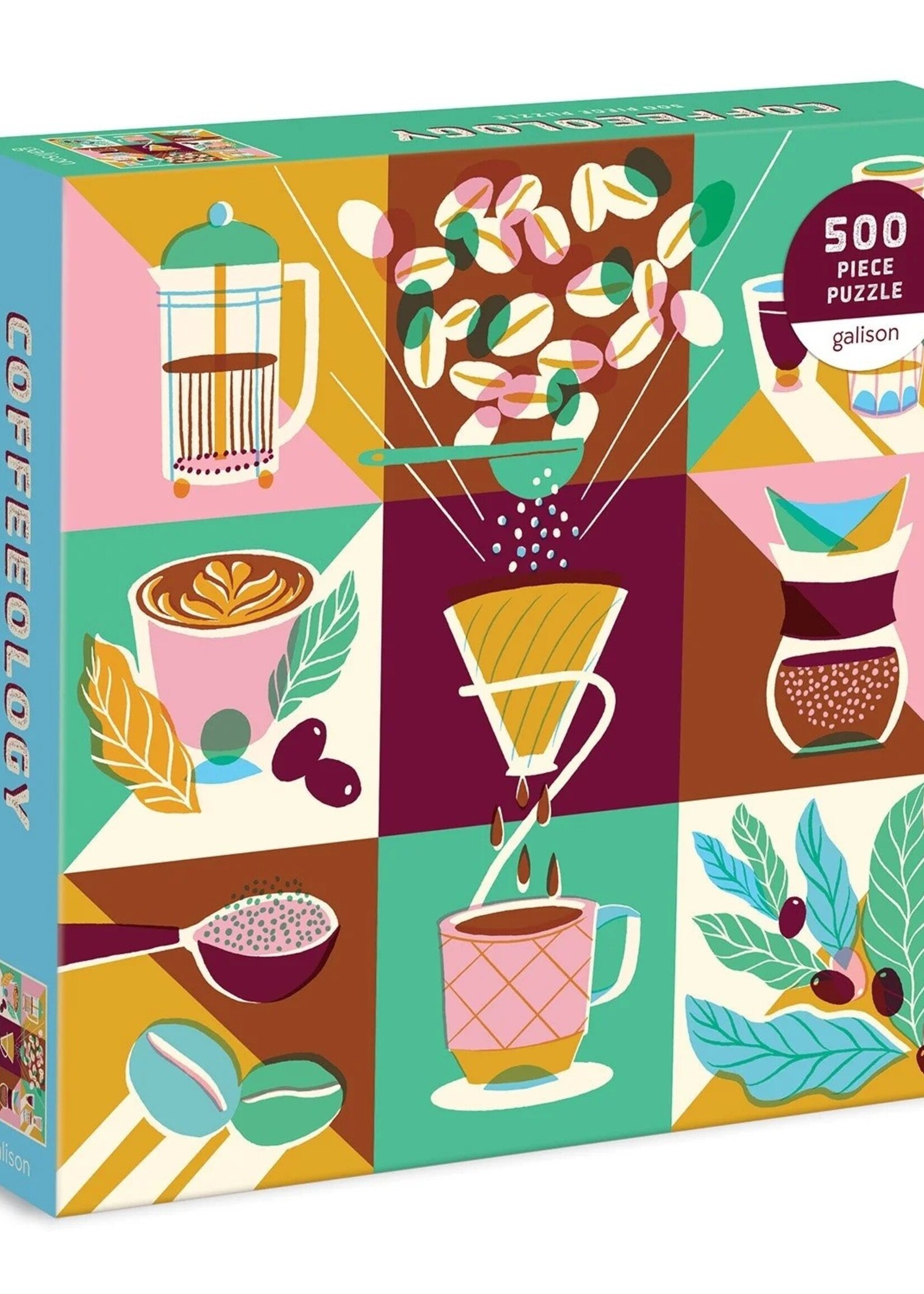 Coffeeology 500 Piece Puzzle