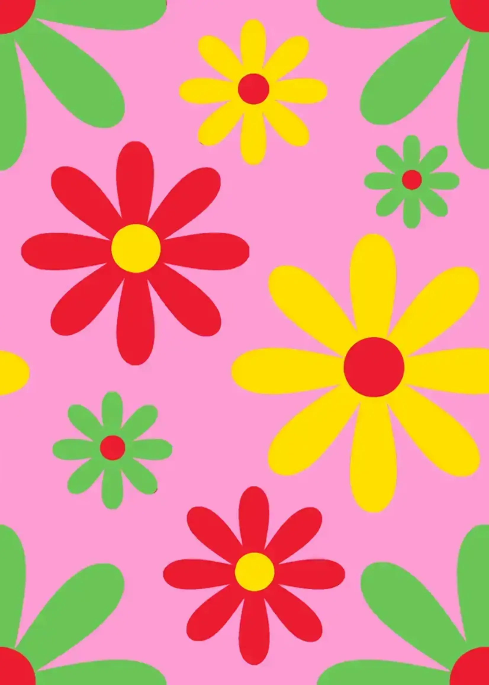 The Unique Paper Company Eco-Friendly Pop Fsc™ Sustainable Wrapping Paper - Multi Floral
