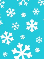 The Unique Paper Company Holiday Roll Wrap - Snowflakes