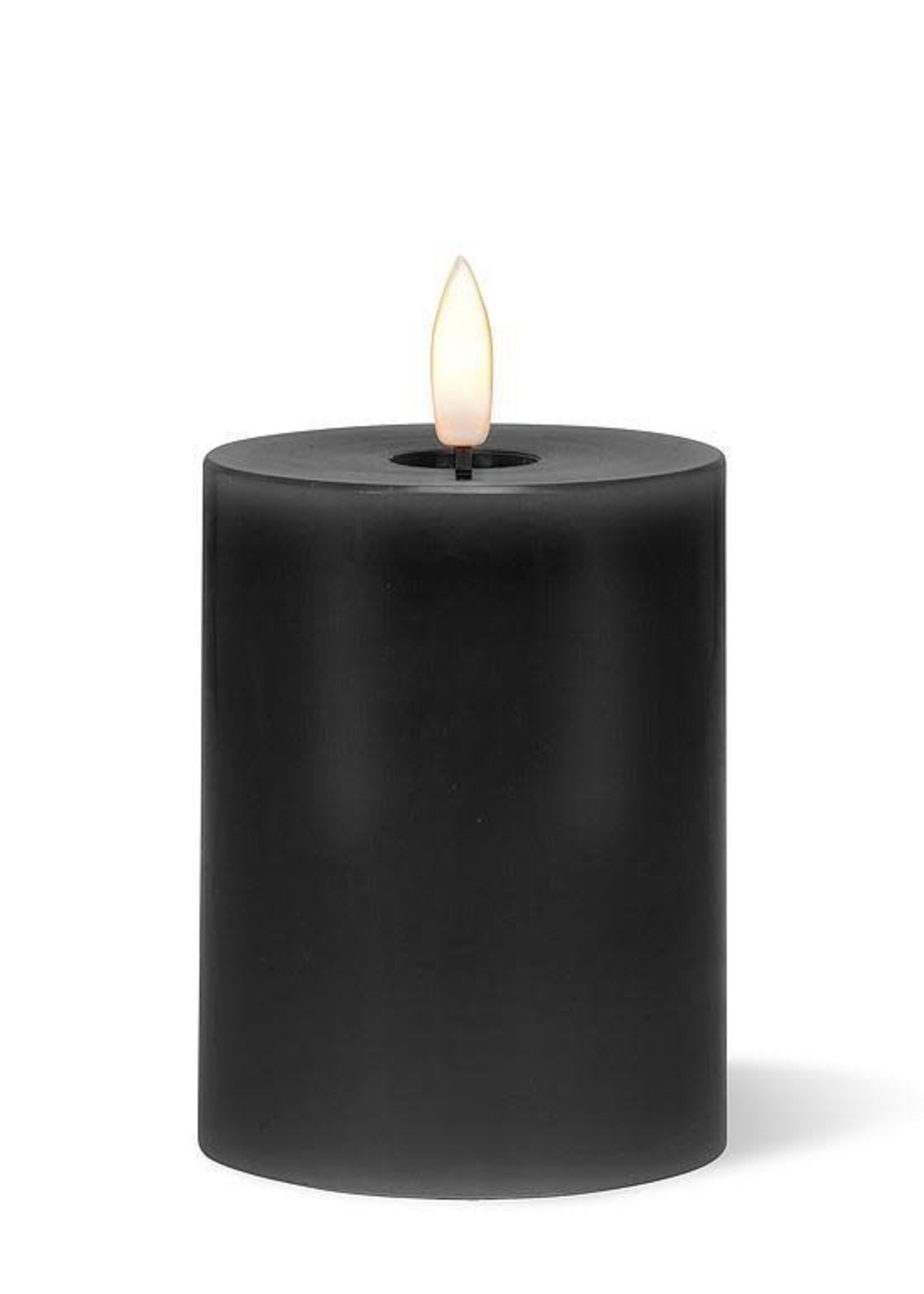 luxlite Luxlite Flameless LED Pillar Candle - Black