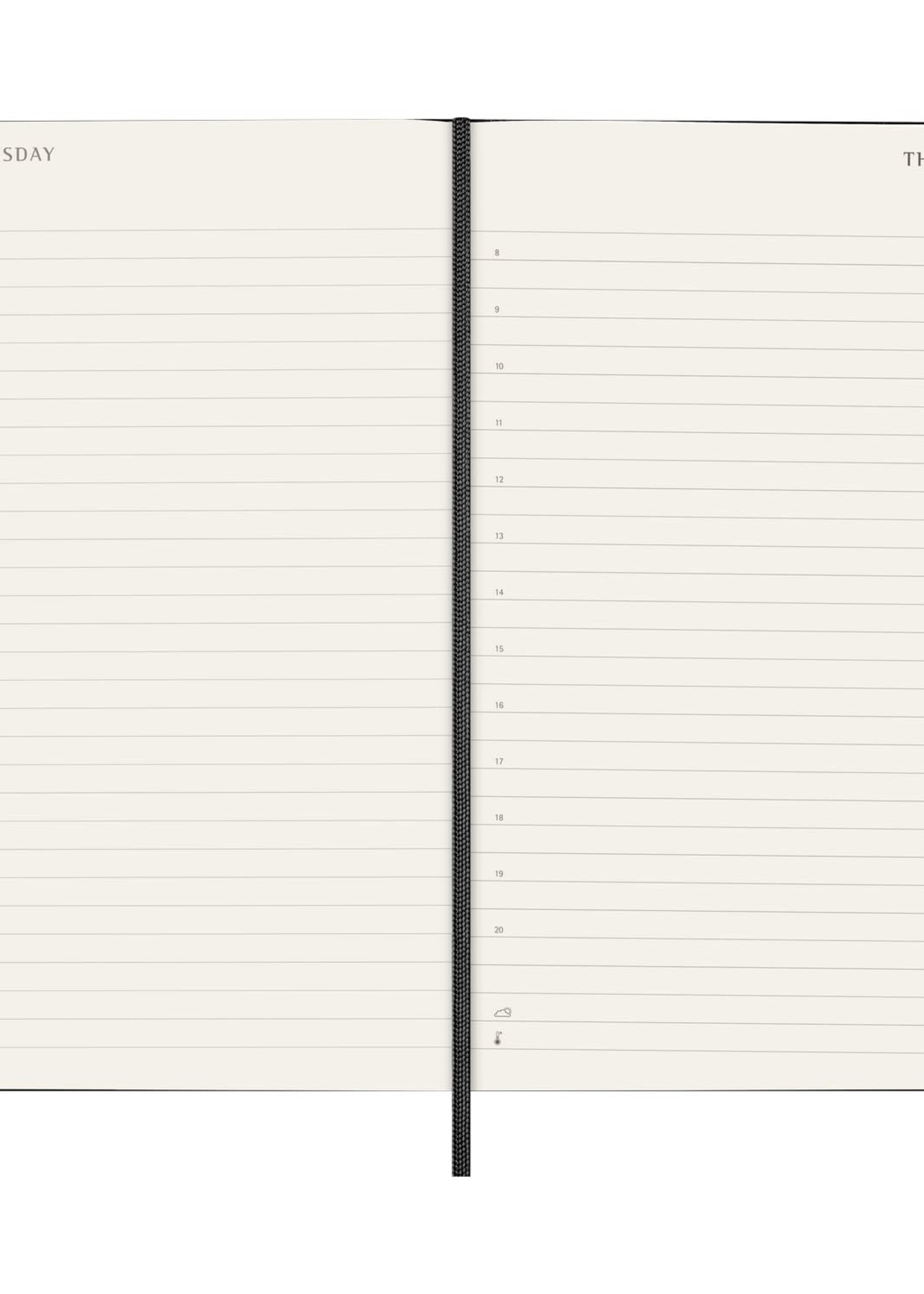 Moleskine Classic 18 Month 2026-2027 Daily Planner (Black)