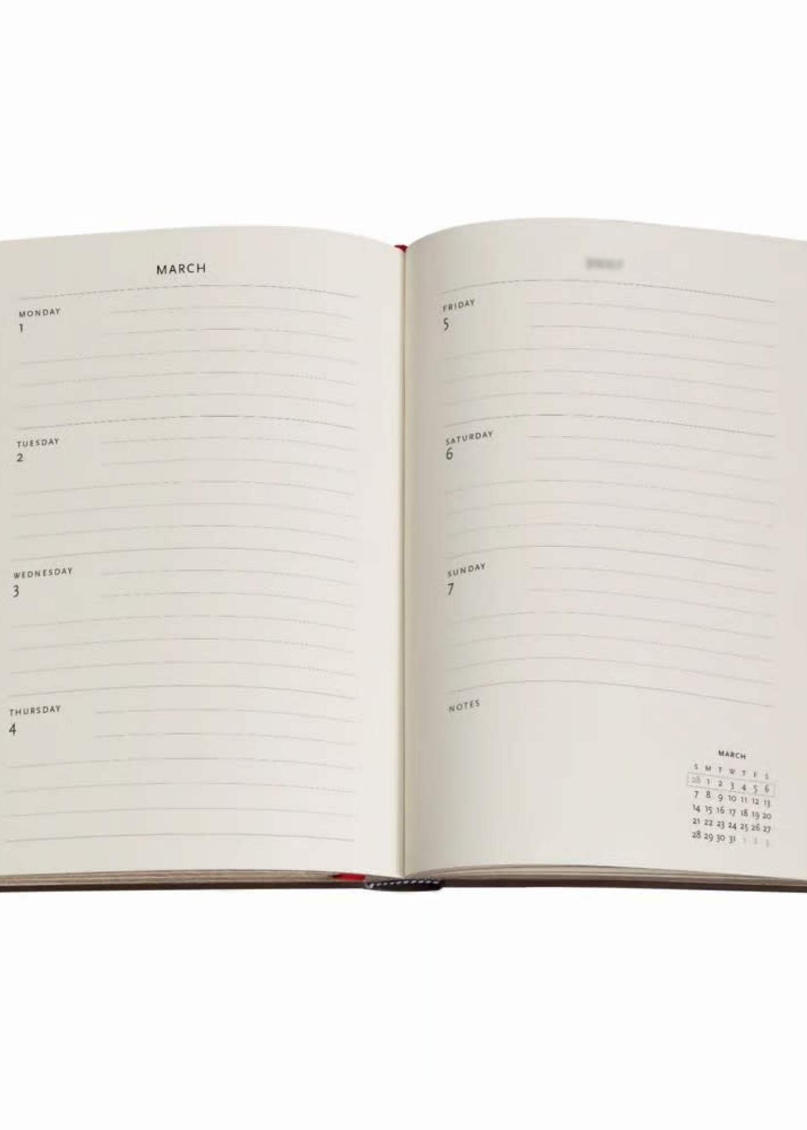 2027 Restoration Midi Horizontal Hardcover 18-Month Weekly Planner