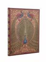 2027 Hafiz's Peacocks Ultra Vertical Hardcover 18-Month Weekly Planner,