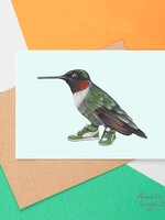 Hummingbird in Sneakers