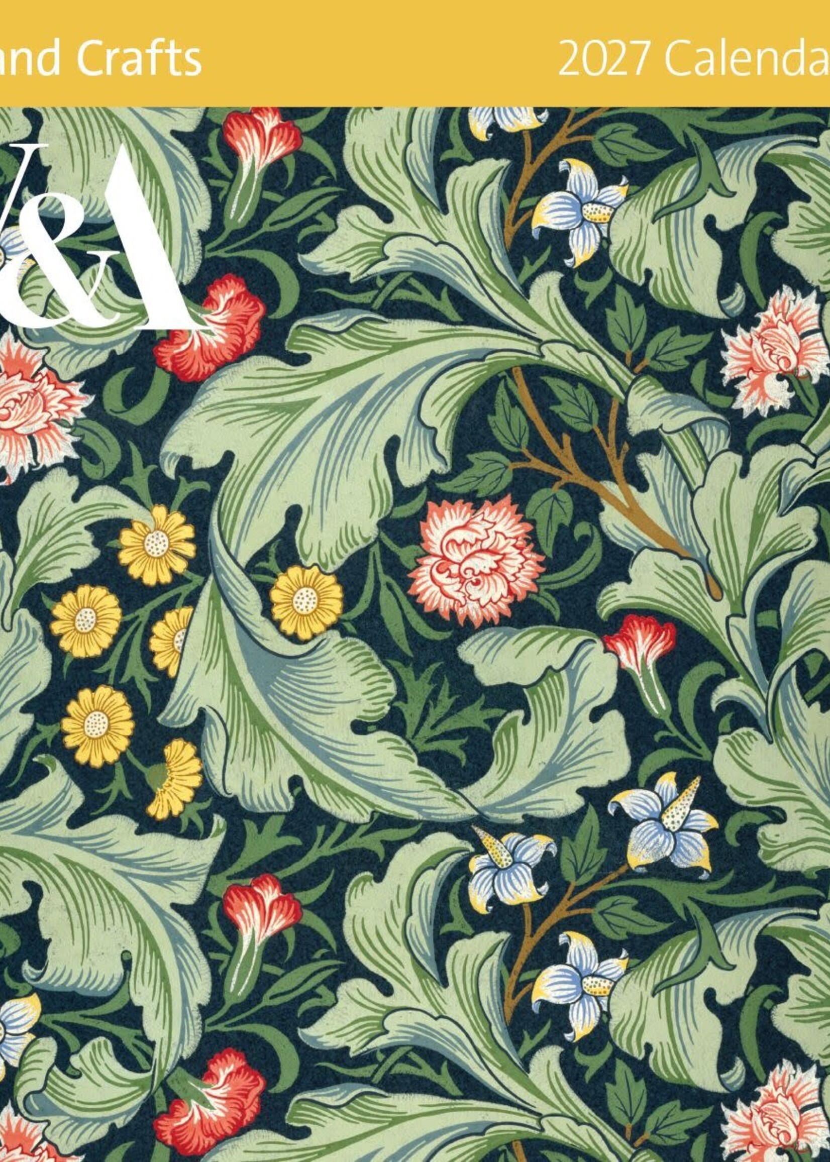 2027 V&A Calendar - Arts & Crafts