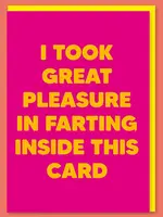 Farting Inside This Card