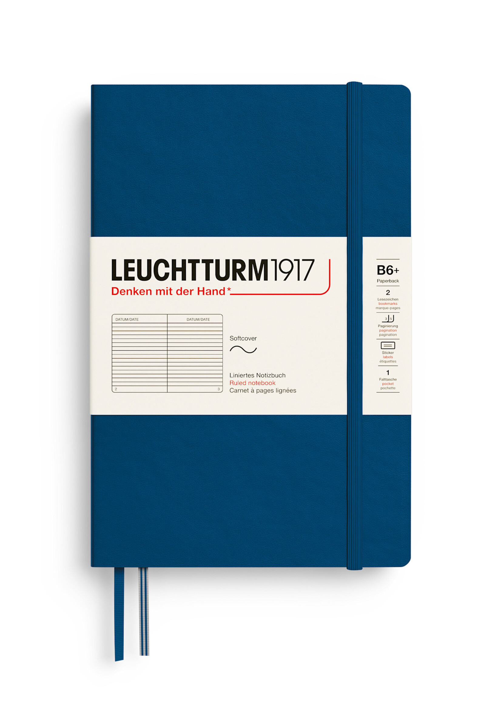 Leuchtturm1917  - Paperback  B6+ Ruled