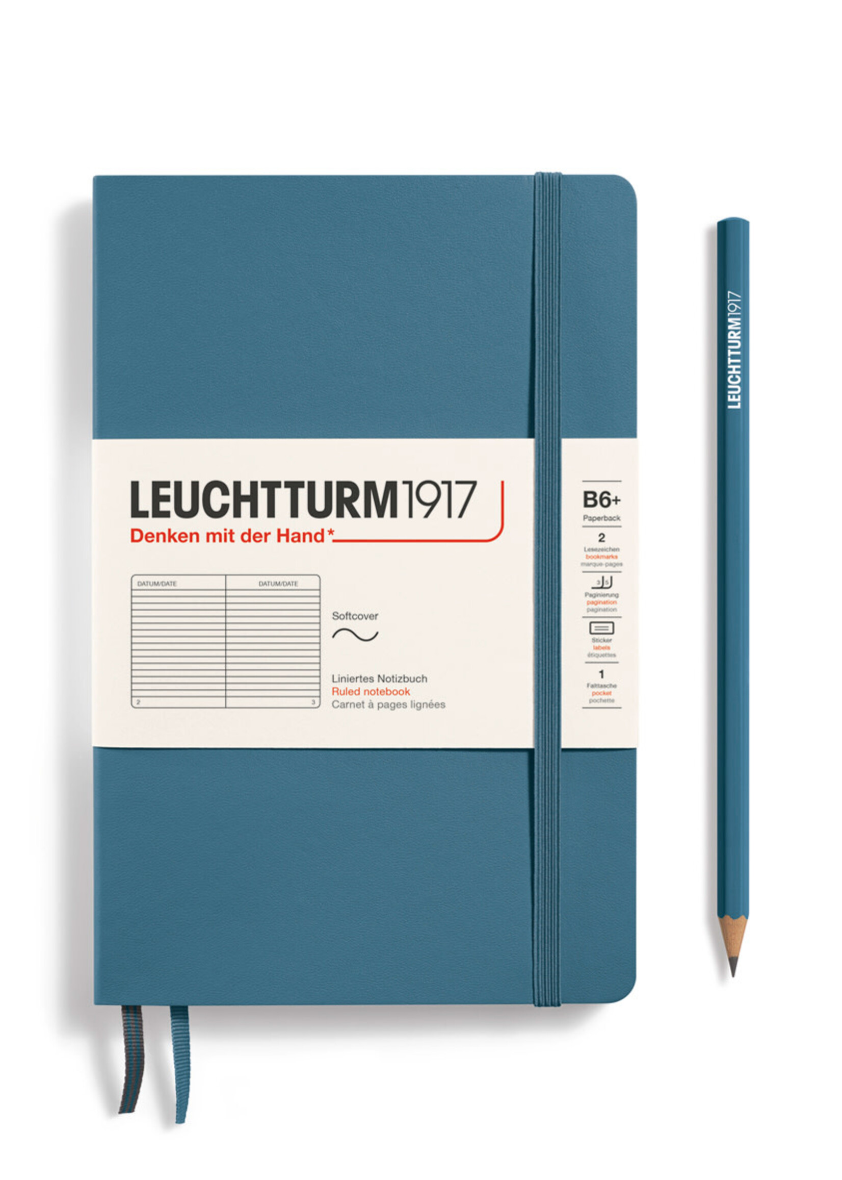 Leuchtturm1917  - Paperback  B6+ Ruled