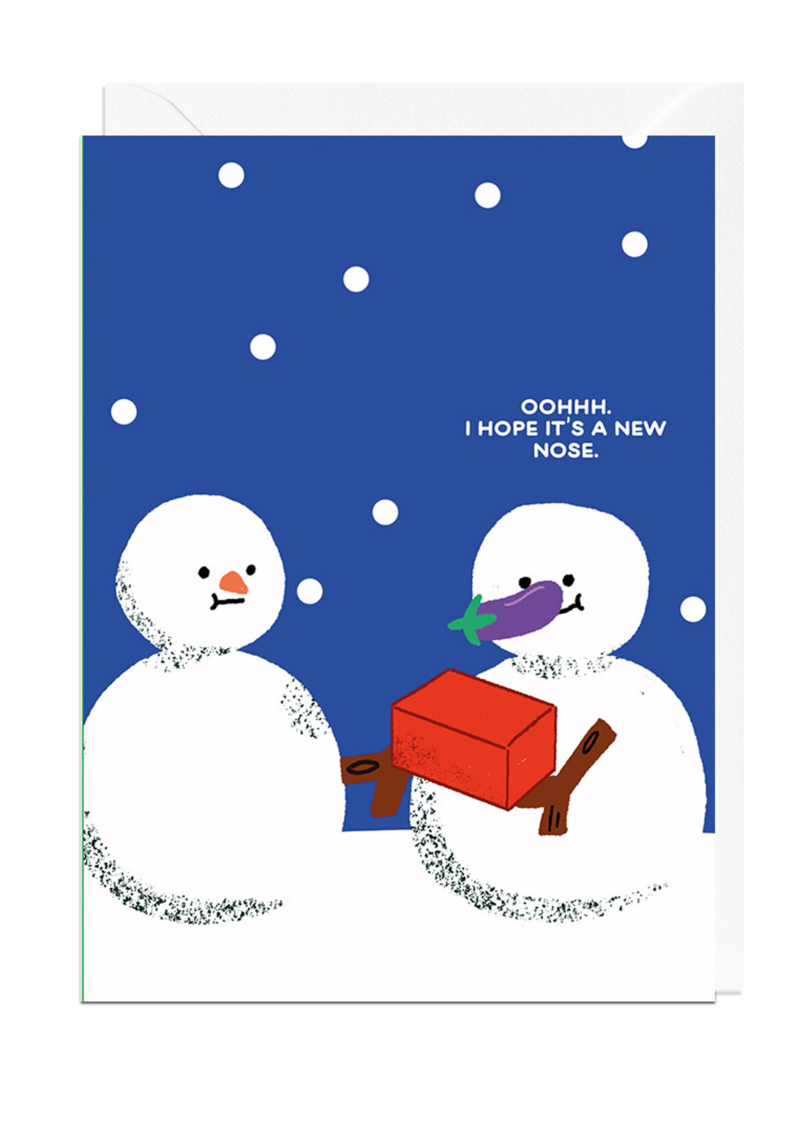 Oh I hope it's a new nose!
