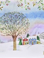 Boxed Holiday Cards  ~ Village Twilight