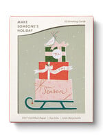 Gifting Sleigh Boxed Holiday Cards