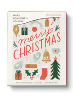 Merry Baubles Boxed Holiday Cards (Merry Christmas)