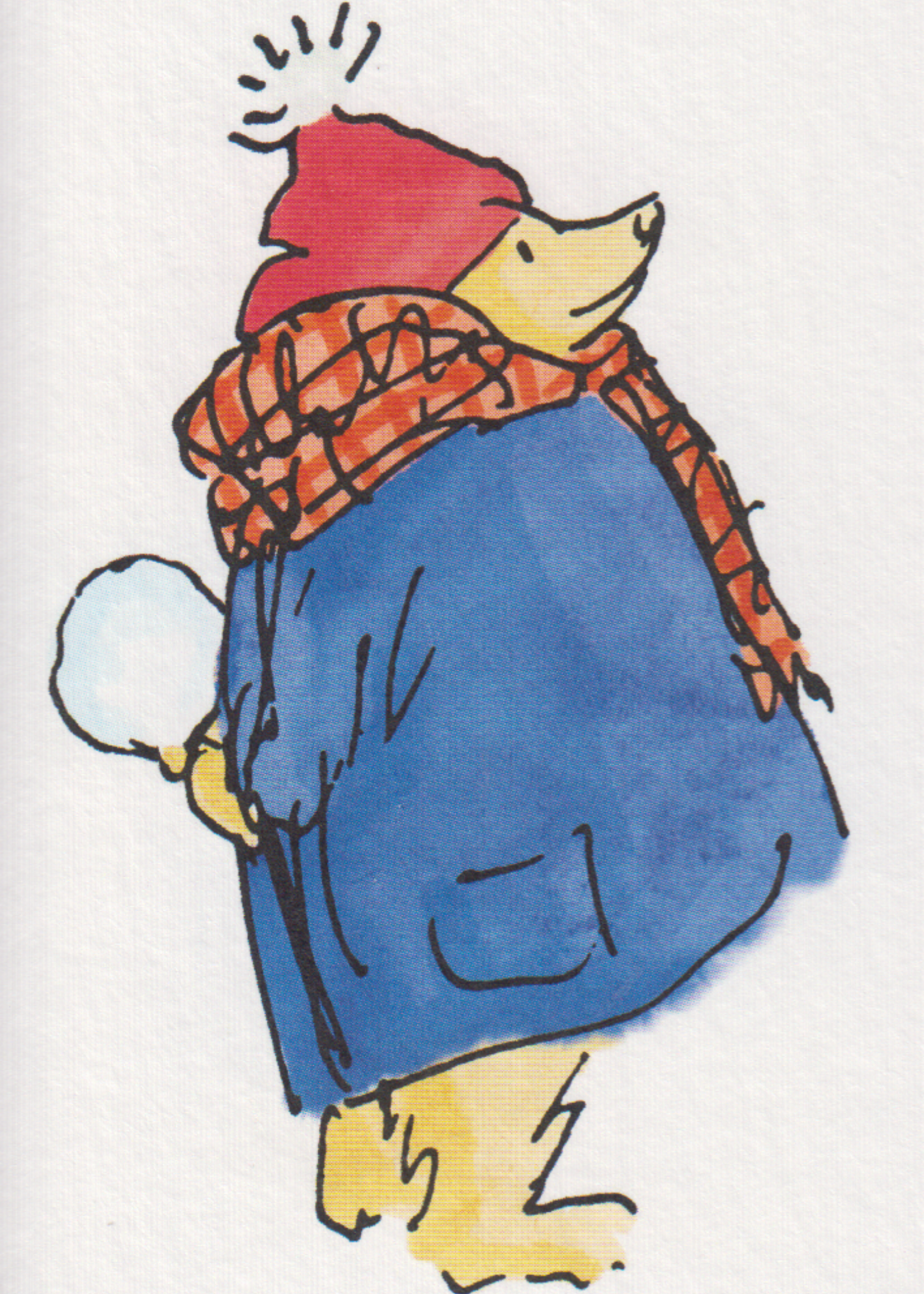 Boxed Holiday ~ Paddington Bear Mini Cards