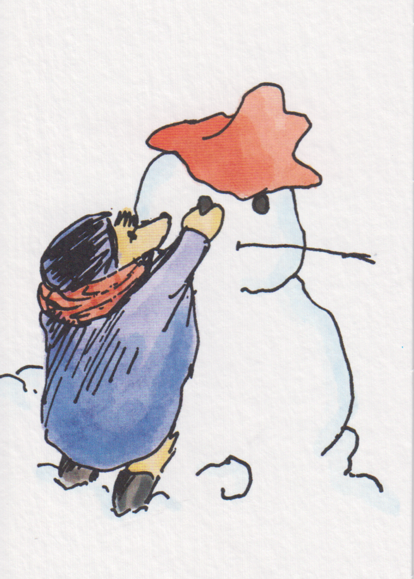 Boxed Holiday ~ Paddington Bear Mini Cards