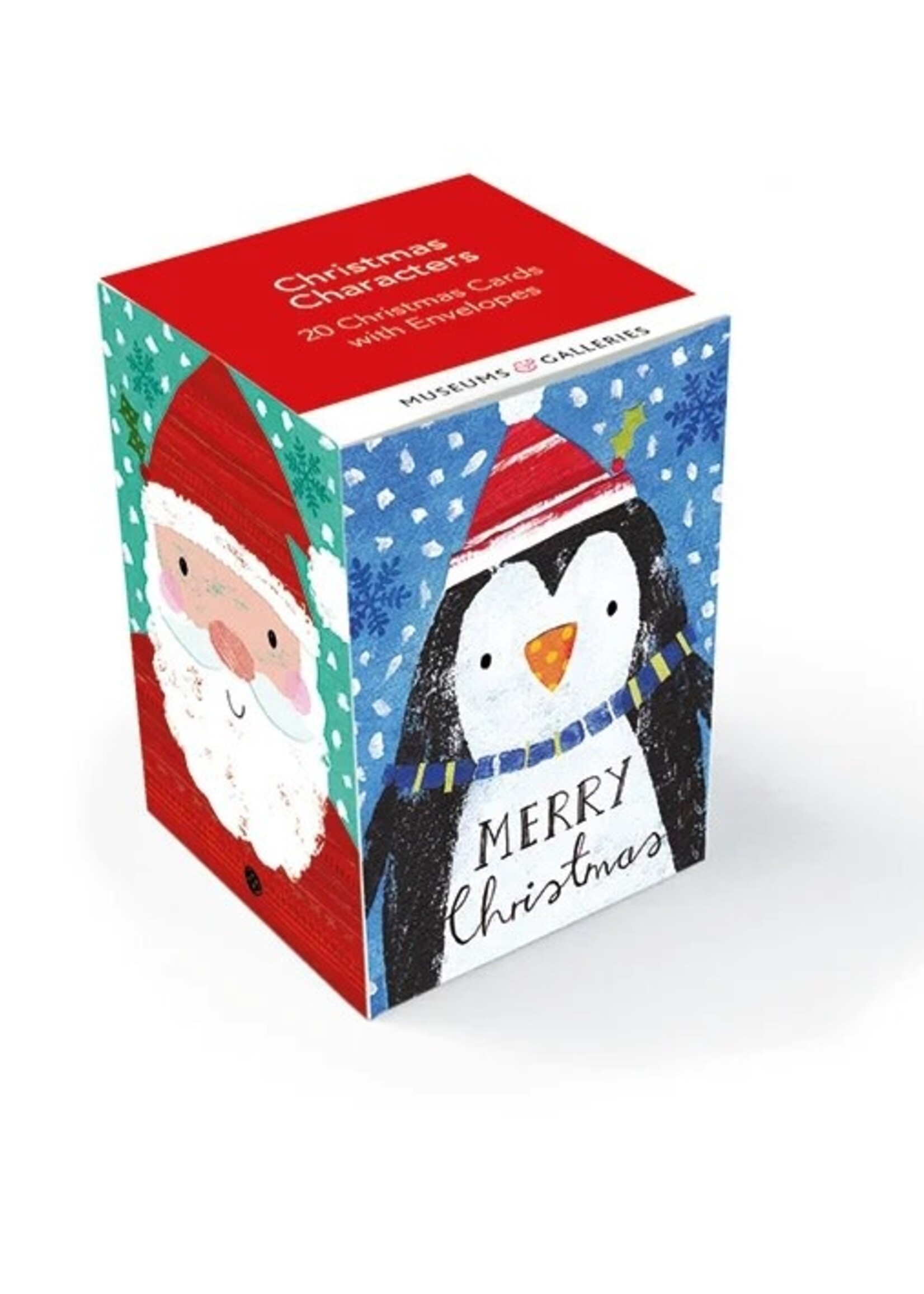 Boxed Holiday ~ Christmas Characters Mini Cards