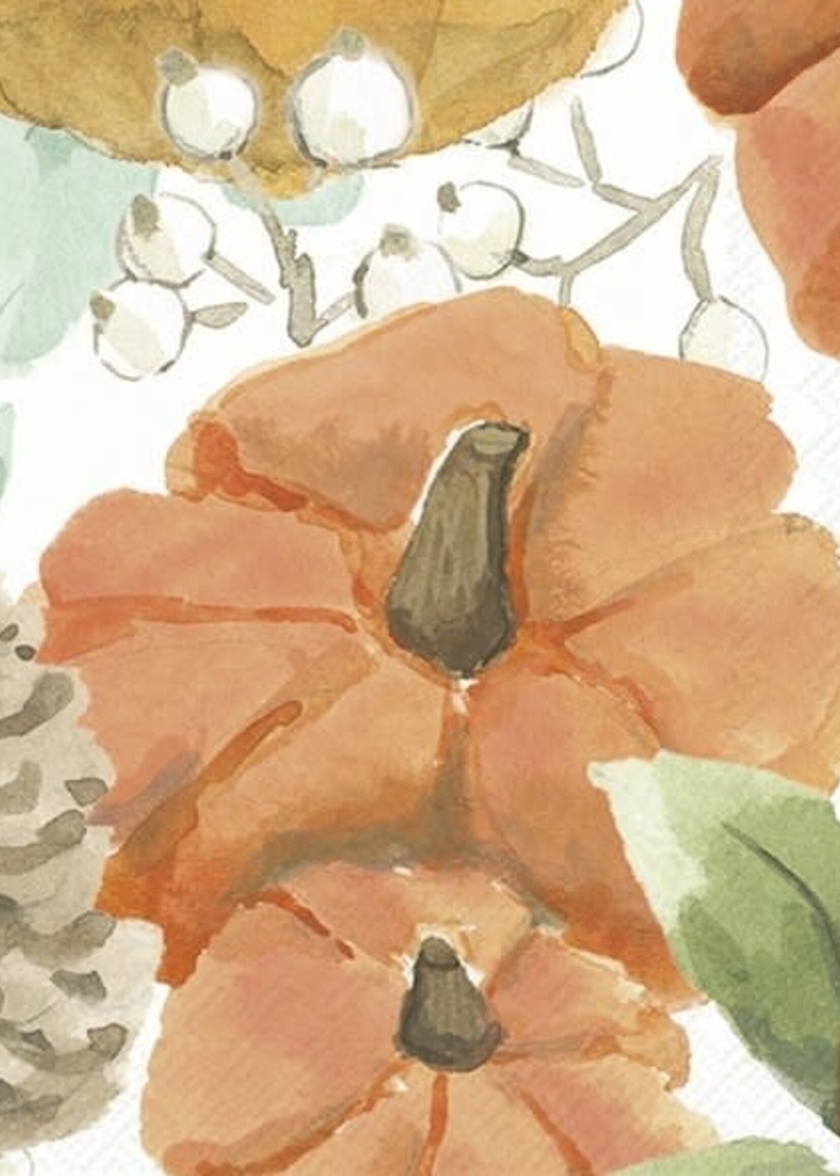 Cocktail Napkins - Harvest Floral