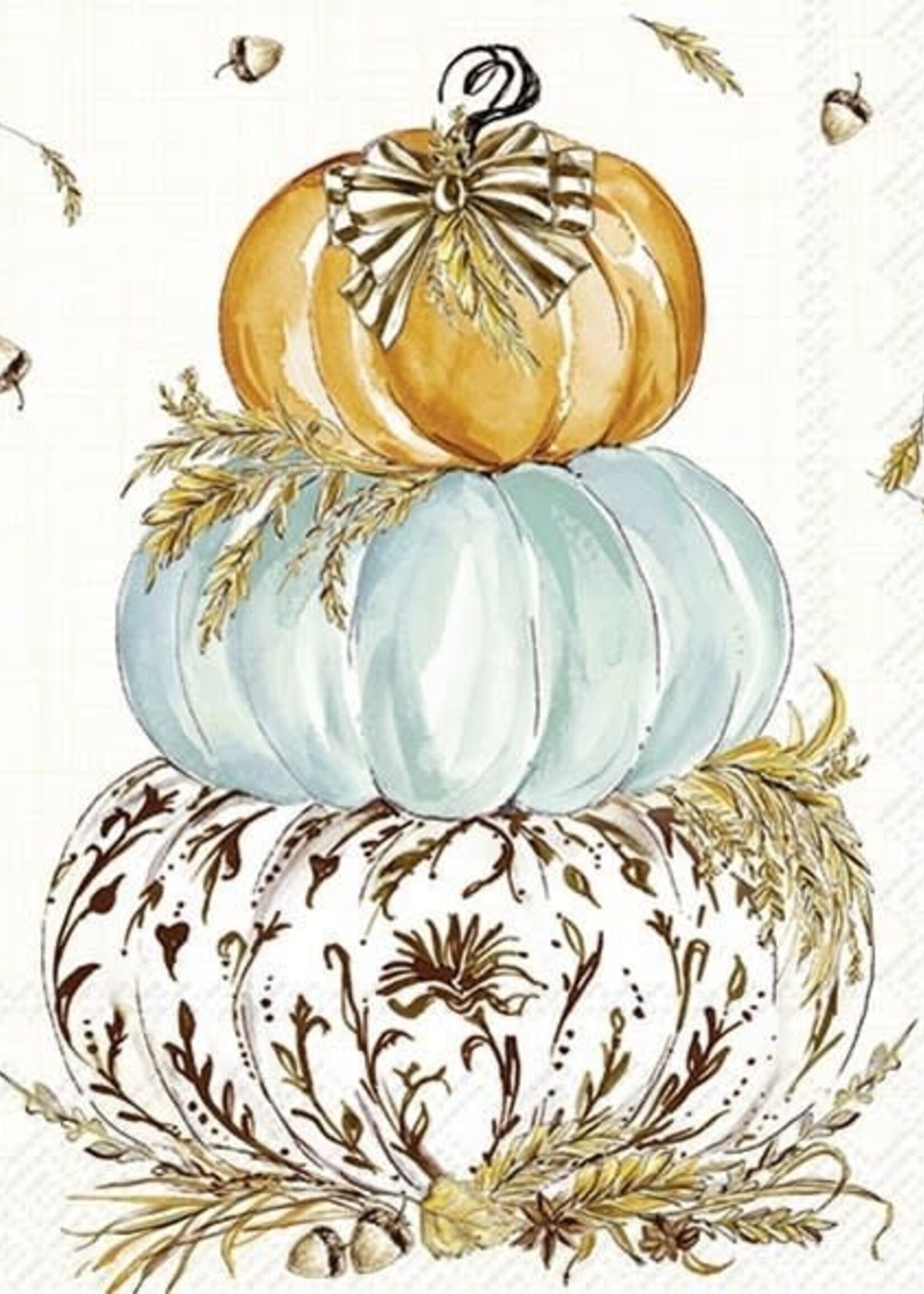 Cocktail Napkins - Whimsical Wheat