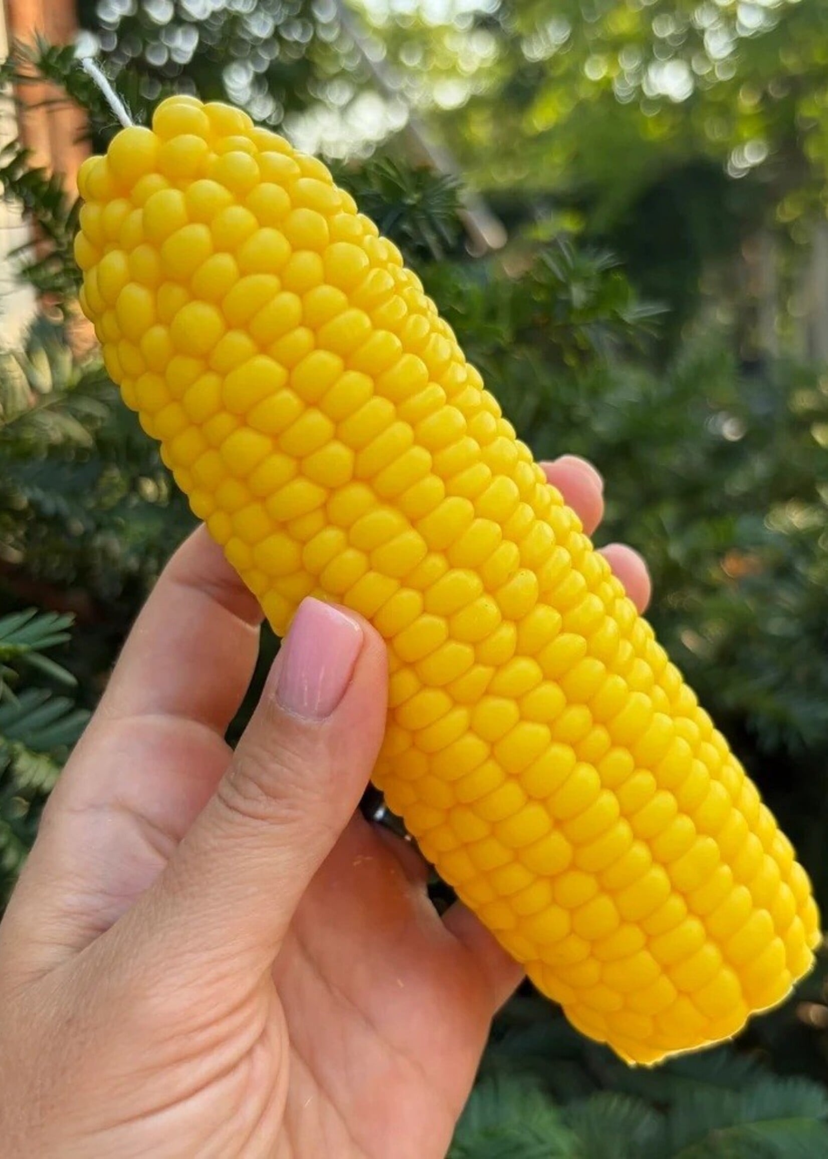 Corn Cob Candle
