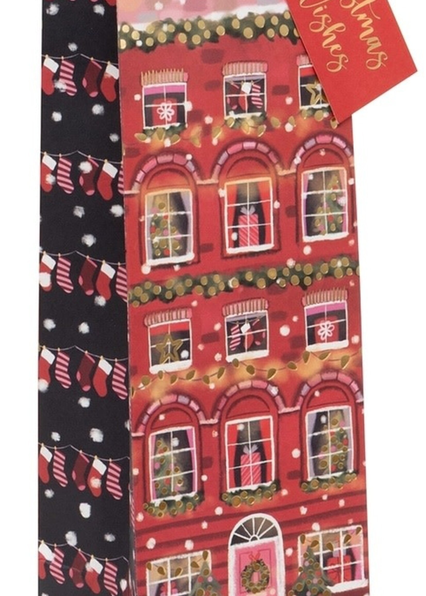 Holiday Bottle Bag - Merry Manor
