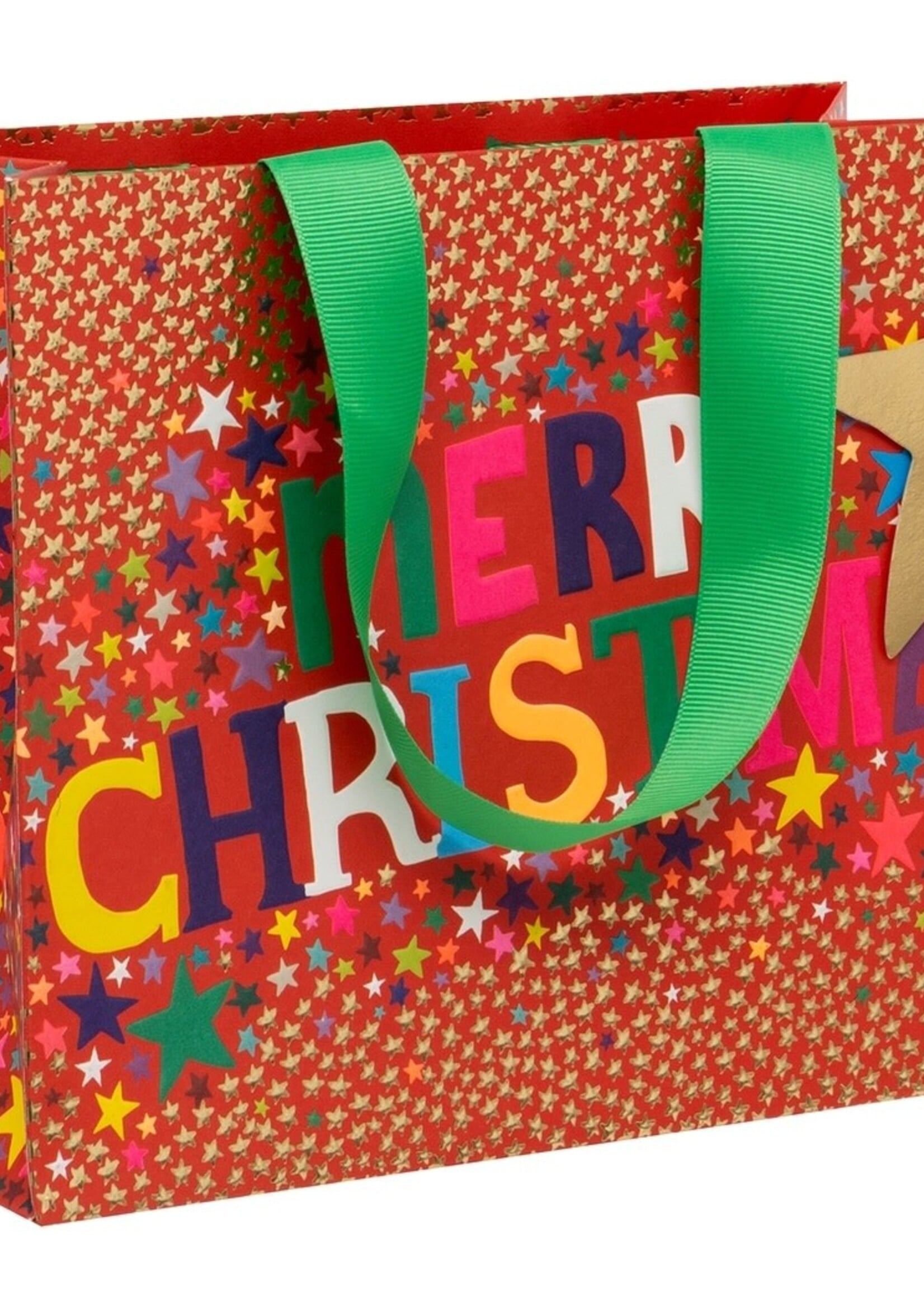 Medium  Landsacpe Holiday Gift Bag - Christmas Starburst