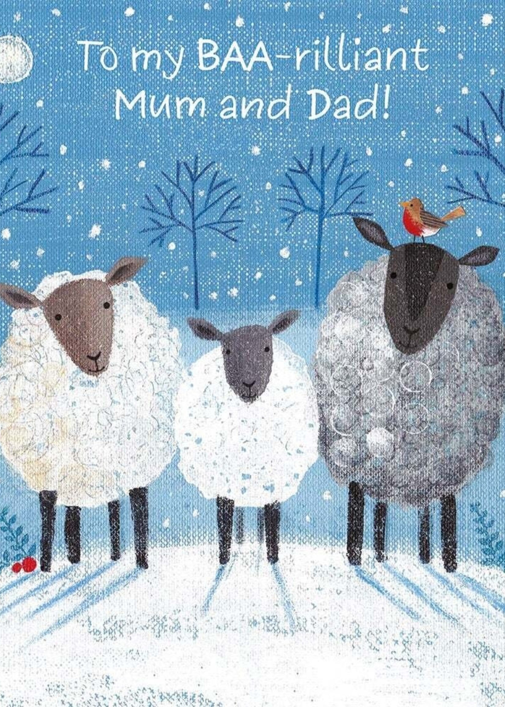 To my Braa-rliant Mum and Dad