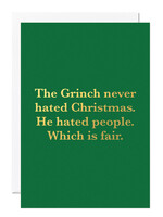 Ricicle The Grinch never hated Christmas
