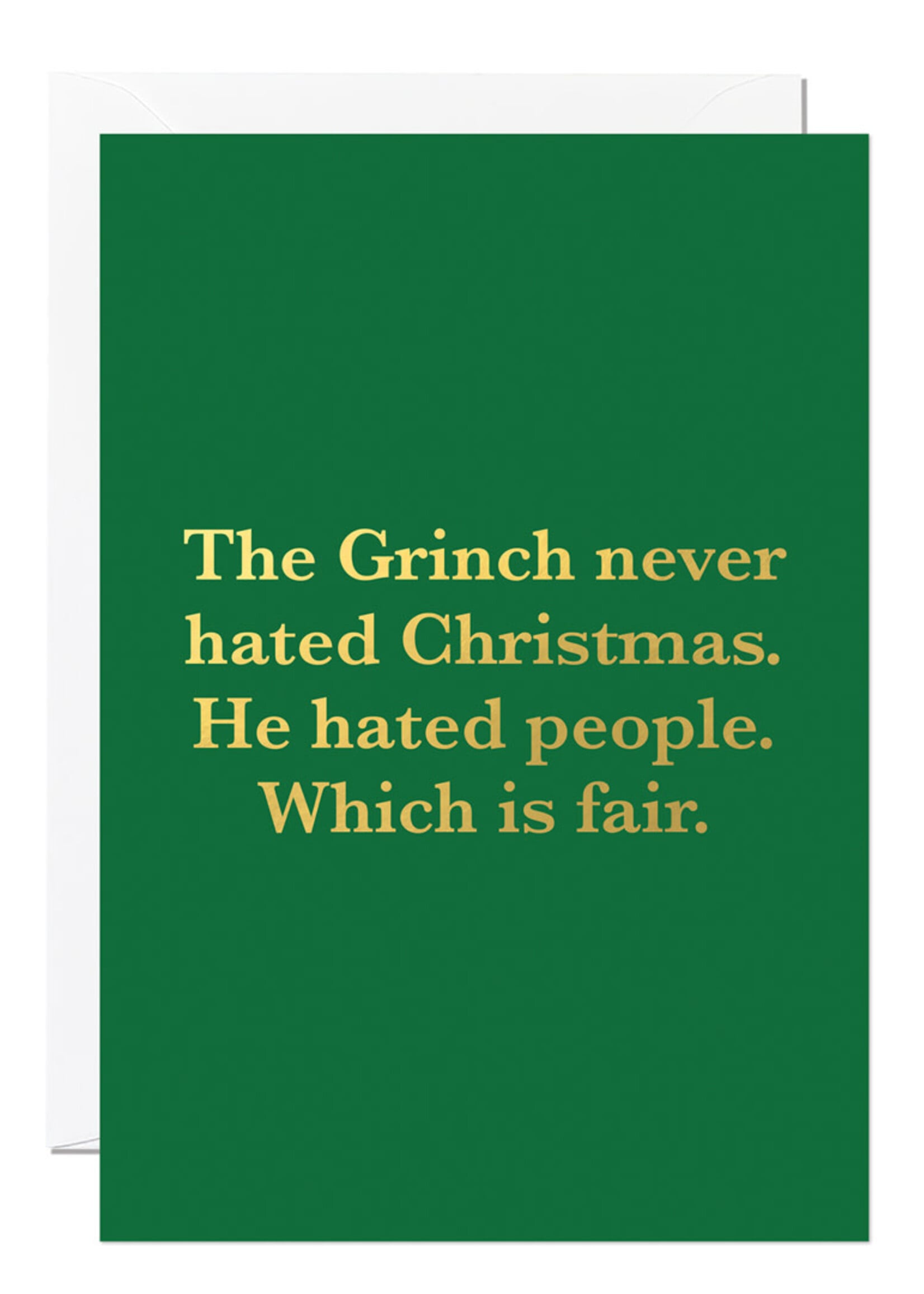 Ricicle The Grinch never hated Christmas