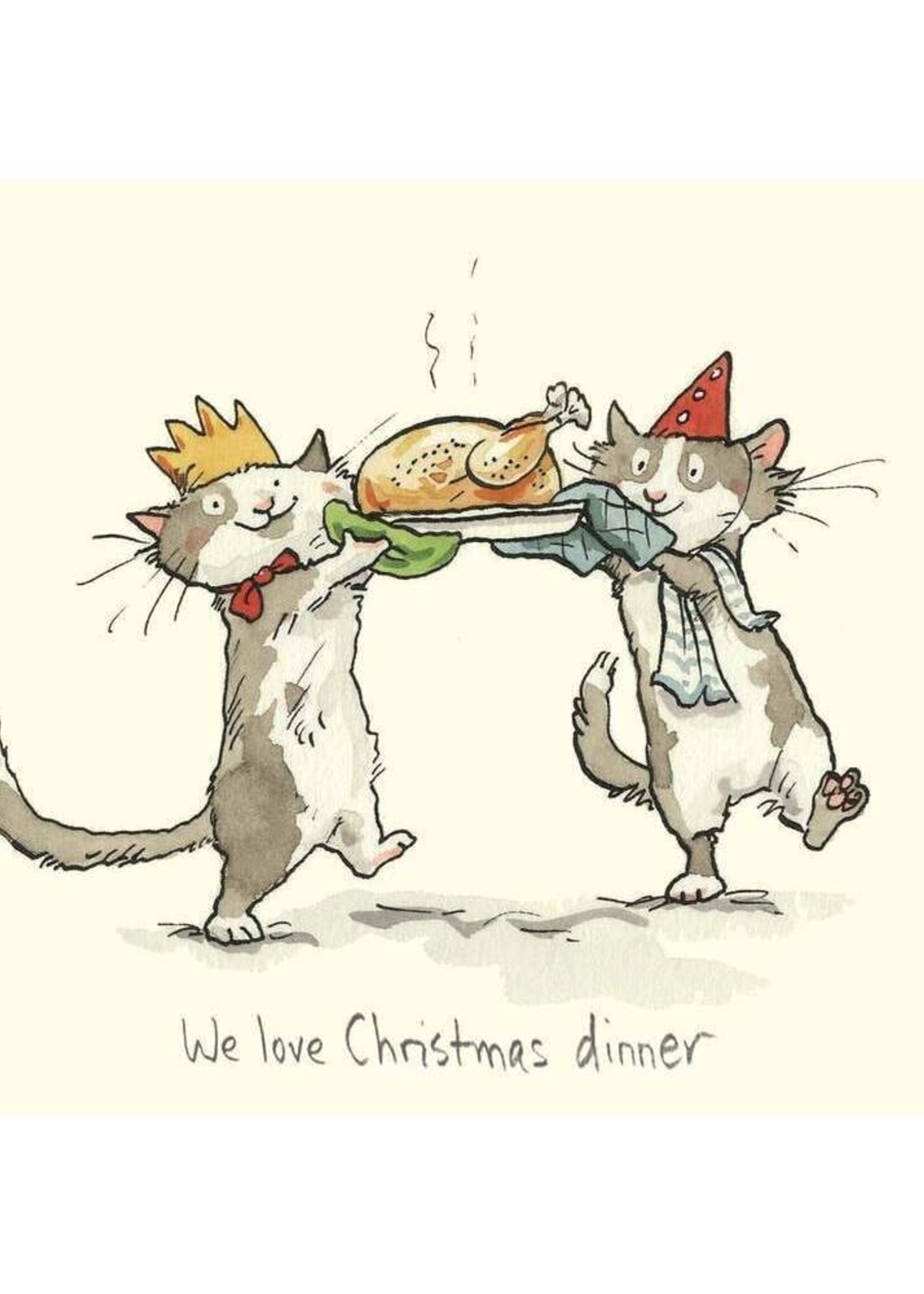 We love Christmas dinner