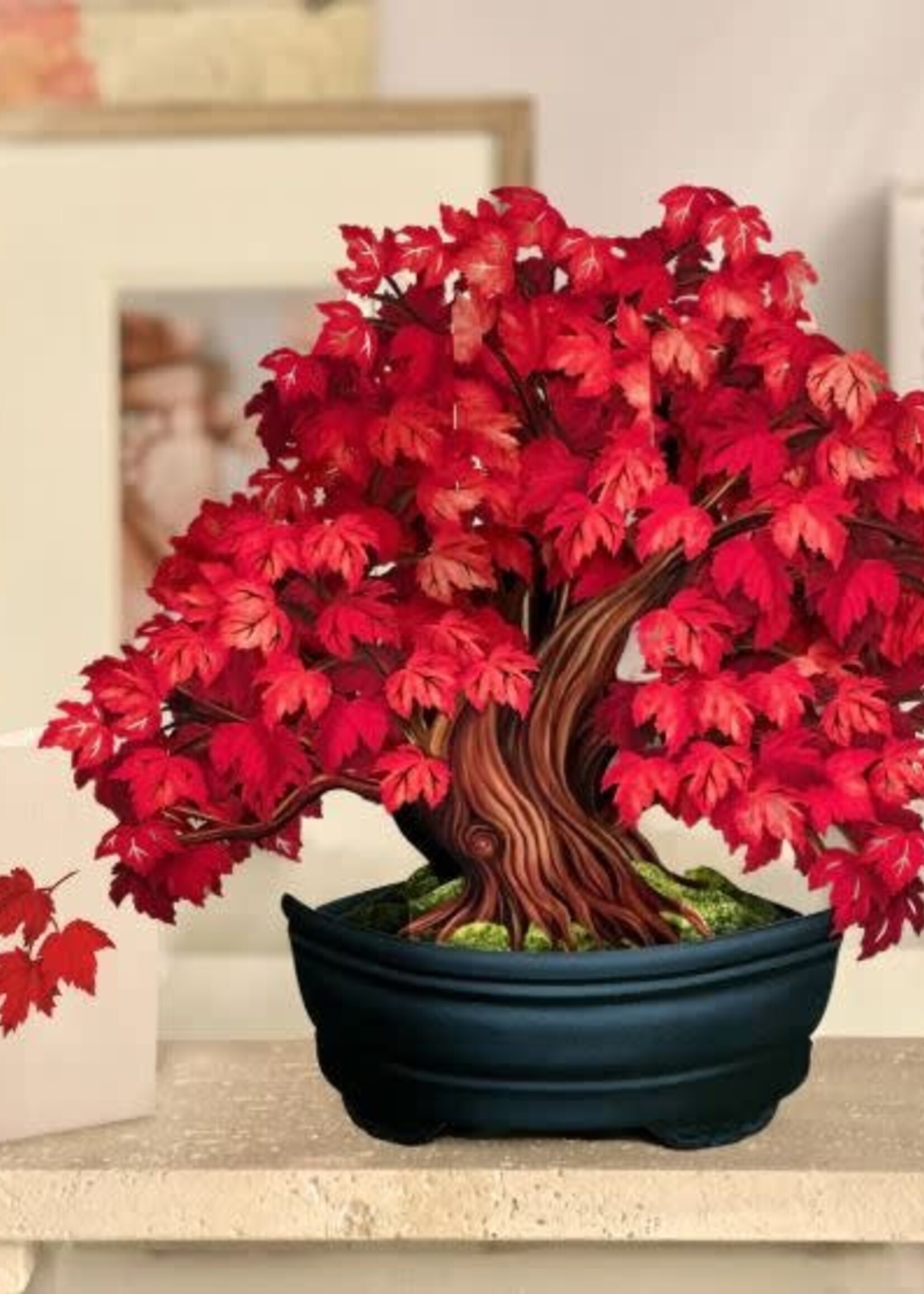 Fresh Cut Flowers Pop-Up Card - Red Maple Tree