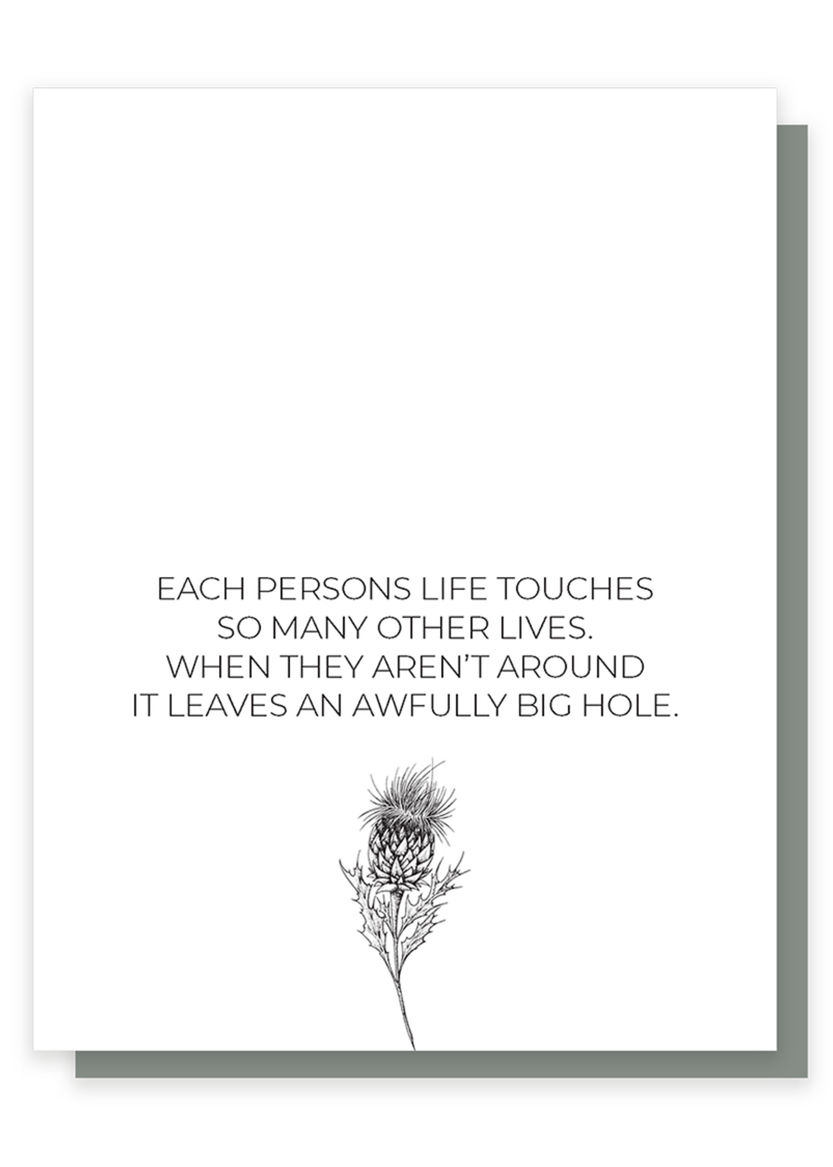 Each Persons Life