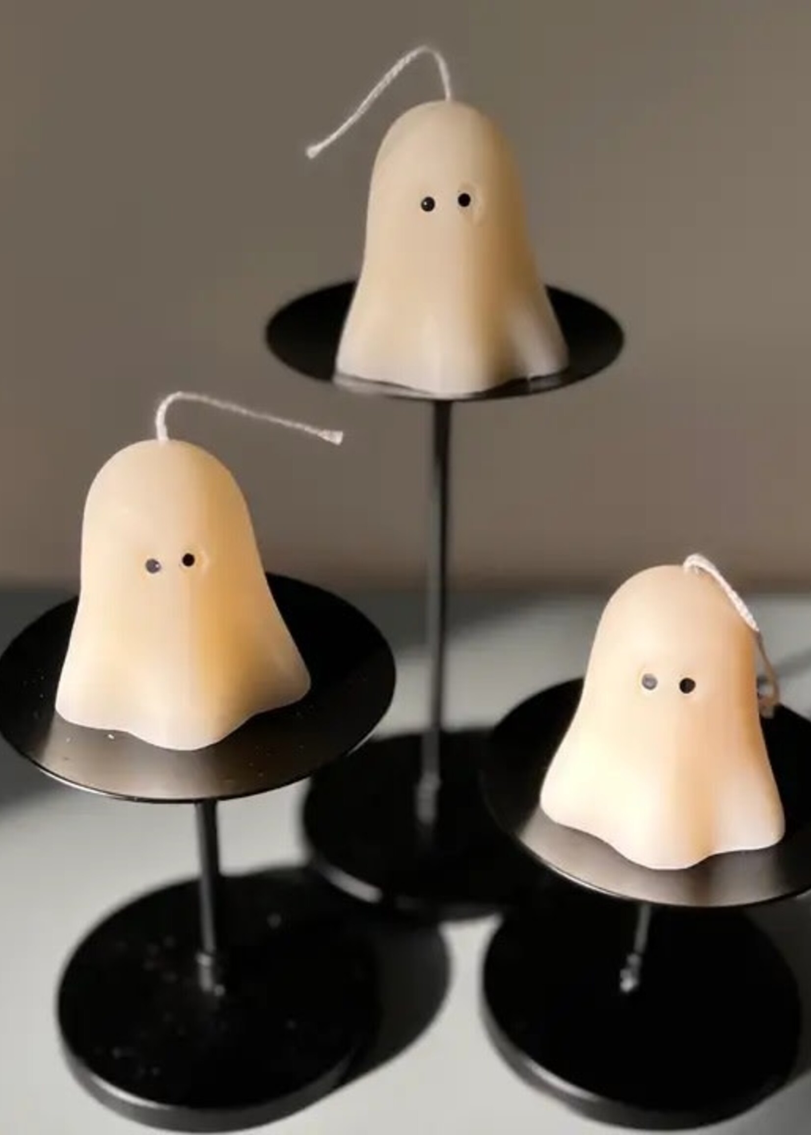 Ghost Halloween Candle