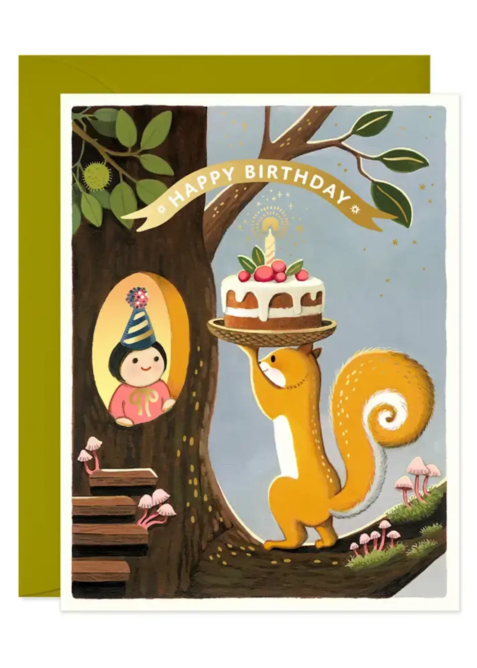 Happy Birthday - Squirrel's Cake