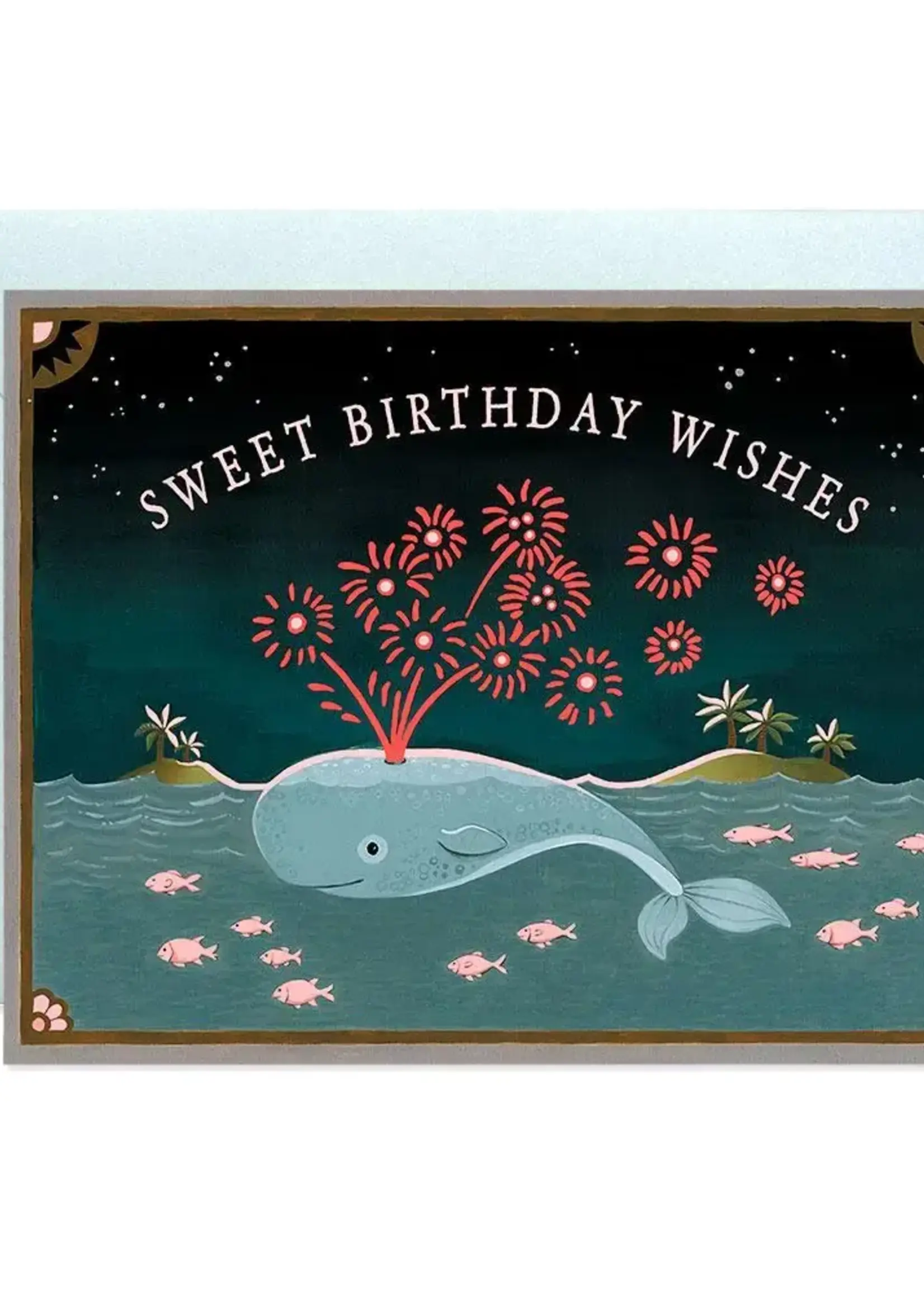 Sweet Birthday Wishes - Whale