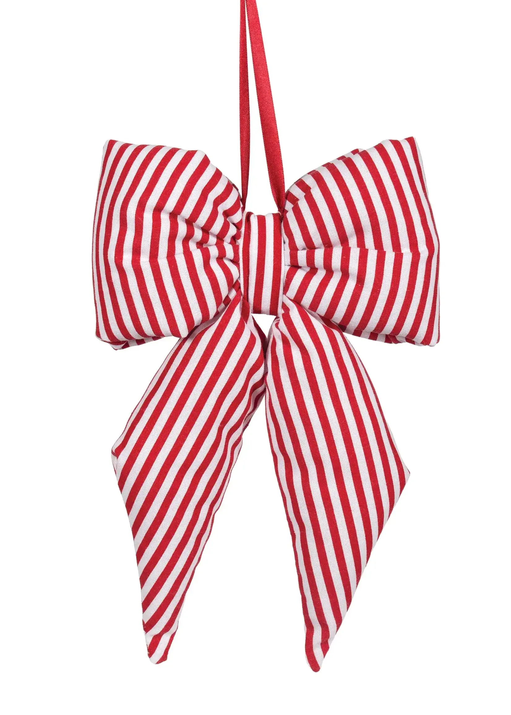 Red/White Bow Ornament
