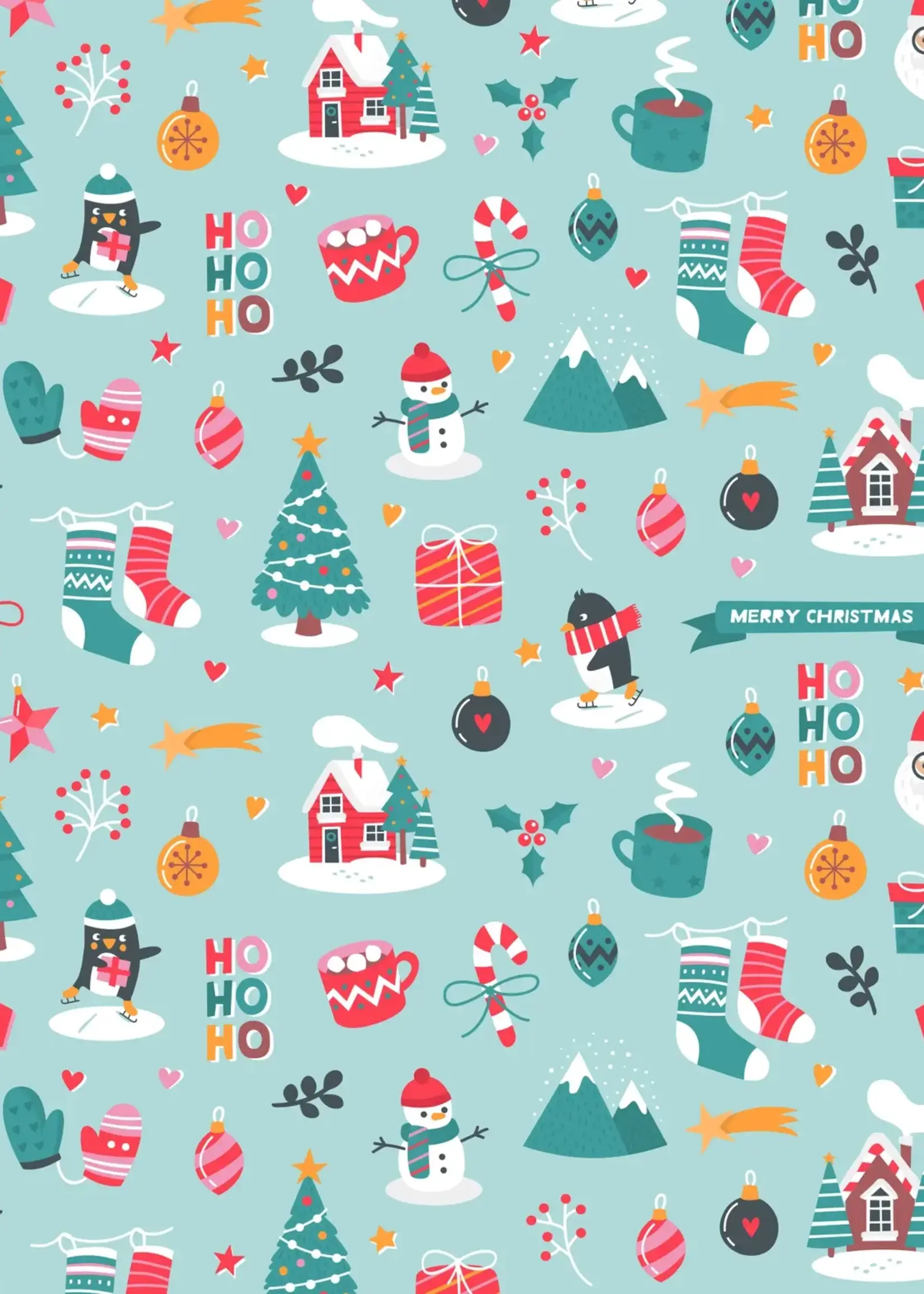 ofelia & Co 3 Pack Holiday Wrapping - Christmas Trees