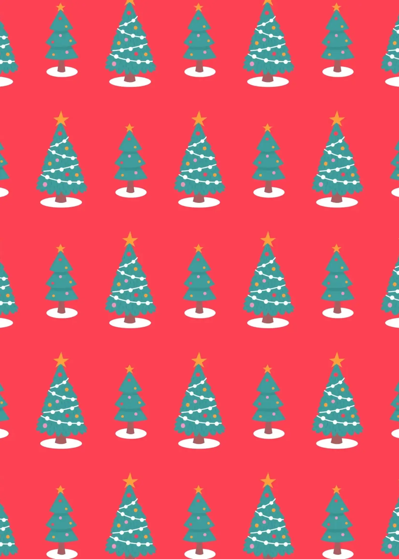 ofelia & Co 3 Pack Holiday Wrapping - Christmas Trees