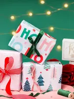 ofelia & Co 3 Pack Holiday Wrapping - Ho Ho Ho