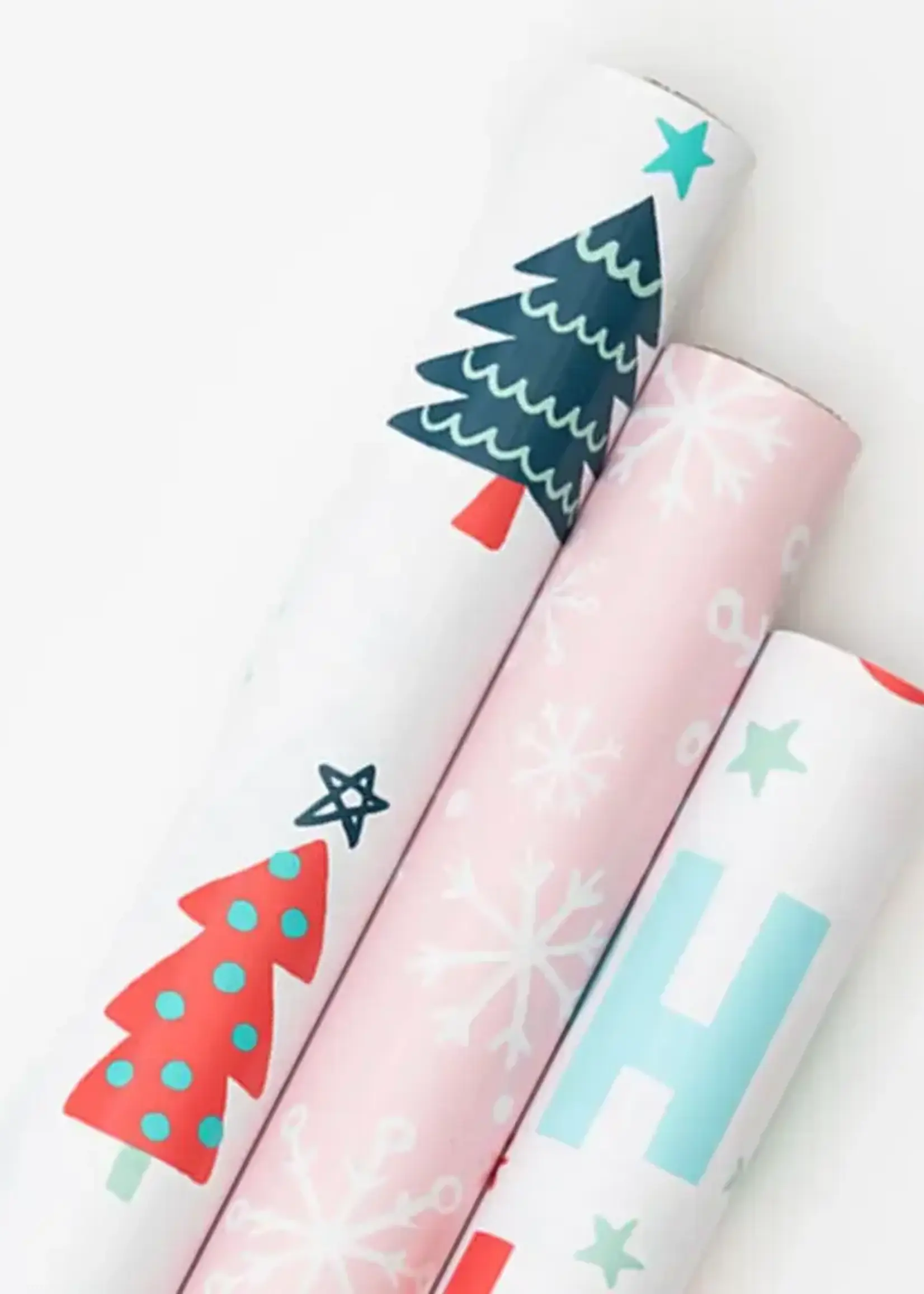ofelia & Co 3 Pack Holiday Wrapping - Ho Ho Ho
