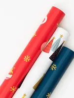 ofelia & Co 3 Pack Holiday Wrap - Winter Wonderland