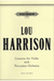 Harrison, Lou: Violin Concerto (violin & percussion)