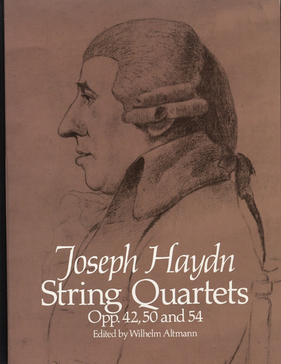 Dover Publications Haydn, F.J. (Altmann): (Dover Score) String Quartets, Op.42, 50, and 54 (string quartet)