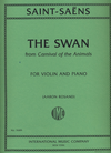 International Music Company Saint-Saens, Camille (Rosand): The Swan from Carnival of the Animals (violin & piano)