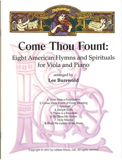 Burswold, Lee: Come Thou Fount: Eight American Hymns & Spirituals (viola & piano)
