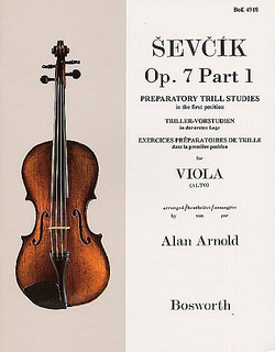 HAL LEONARD Sevcik, O. (Arnold): Preparatory Studies in Trilling Op.7 Bk.1 (viola)