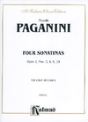 Alfred Music Paganini (Kreisler): 4 Sonatinas Op.2 (violin & piano)