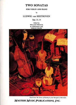 LudwigMasters Beethoven, L.van (Preucil): Two Sonatas Opp.23, 24 (violin & piano)