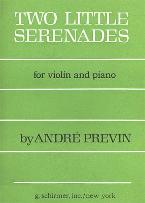 HAL LEONARD Previn: 2 Little Serenades (Violin & Piano)